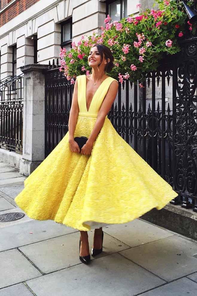 Yellow prom dress shoes Clearance
