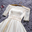 Off Shoulder Short Prom Dresses Homecoming Dress With Sleeve