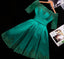 Off Shoulder Short Prom Dresses Homecoming Dress With Sleeve