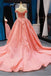 Off-the-Shoulder Prom Dress 3D Floral Appliques Quinceanera Gown